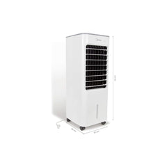 Midea AC100-18B Air Cooler for Home & Outdoor | 3 Speed, 4.8L Water Tank, Powerful & Quiet Cooling