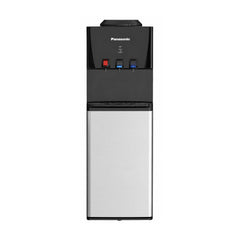 Panasonic Top Load Water Dispenser – Hot Cold Normal 3 Faucets Child Lock SDM-WD3128TG (Black/Silver)