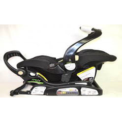 Kussen Infant Car Seat – Adjustable 5-Point Harness Side Impact Protection Mystic Black KS58015 (Mystic Black)