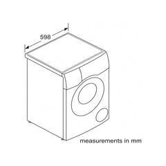 Bosch Front Load Washer Dryer Combo 10 /6 kg – EcoSilence Drive SpeedPerfect & Steam Care WNC254A0GC