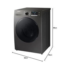 Samsung 8 kg Washer Dryer Combo – EcoBubble Air Wash Hygiene Steam & Bubble Soak WD80TA046BX/GU