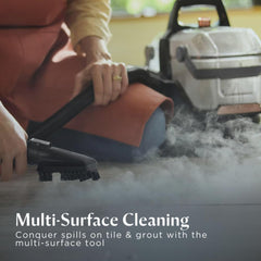 BISSELL SpotClean HydroSteam Portable Deep Cleaner HydroSteam Technology 17000Pa Suction 3 Cleaning Modes 3700E