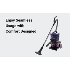 Hitachi Drum Vacuum Cleaner 2200W 21L Aero Power Brush Blower Function Washable Filter CV965NBLGCM