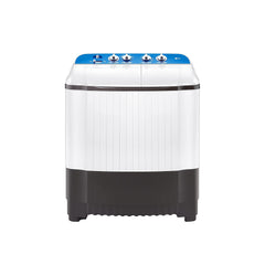 LG 8/6 kg Twin Tub Washing Machine Semi Automatic Powerful Wash Air Dry Plastic Body P961RON5L (White)