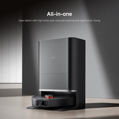 Xiaomi X20 Max Robot Vacuum and Mop, Self-Drying, Auto Mop Washing, 8000Pa Suction, Self-Emptying, Structured light and edge laser obstacle avoidance,Edge cleaning