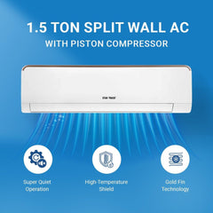 Star Track 12000 BTU Split Air Conditioner T3 Rotary Compressor Fast Cooling Remote Control ST18000BTUHVO