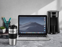 Black & Decker Coffee Machine, 650W, 360Ml Travel Mug, Black - Dct10-B5, 2 Years Warranty