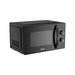 Midea 25 Liter Solo Microwave Oven – 800W 5 Power Levels Defrost Function Child Lock MM8P022KG-BK