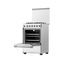 Toshiba Freestanding Gas Cooker 60x60cm 4 Burners Auto Ignition RB2-60G4GE (Stainless Steel)