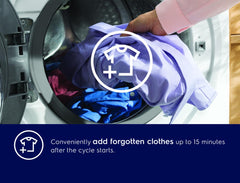 Electrolux 7KG Freestanding Washing Machine, 15 Programs, Fully Automatic, 5 Star Energy Efficiency, BLDC Inverter Motor, 1200RPM, LED Indicator, Hygiene Care & Tub Clean, EWF7028M6WA, White