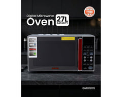Geepas GMO1876 27L Digital Microwave Oven, 900W, Child Lock