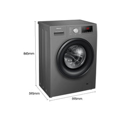Hisense Front Load Washing Machine 8KG – 1200RPM, Steam Care 15 Programs WFPV8012EMT