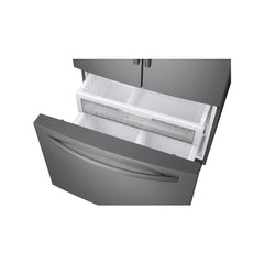 Samsung French Door Refrigerator 630L Twin Cooling Plus Water Ice Dispense No Frost RF23R62E3SR (silver)