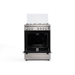 Terim 60X60cm Freestanding Gas Cooker 4 Burners TERGC66ST (Stainless Steel)