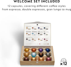 Nespresso Vertuo Pop Coffee Machine by Nespresso - Vibrant Mango Yellow Design, Automatic Capsule System, UAE Version