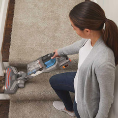 Black & Decker 36V 72Wh Cordless Stick Vacuum Cleaner 4in1, With 2.0Ah Lithium-Ion Battery, 40AW Suction Power, 750ml Dust Bowl A 80% Carpet Pickup POWERSERIES Extreme BHFEV362D-GB