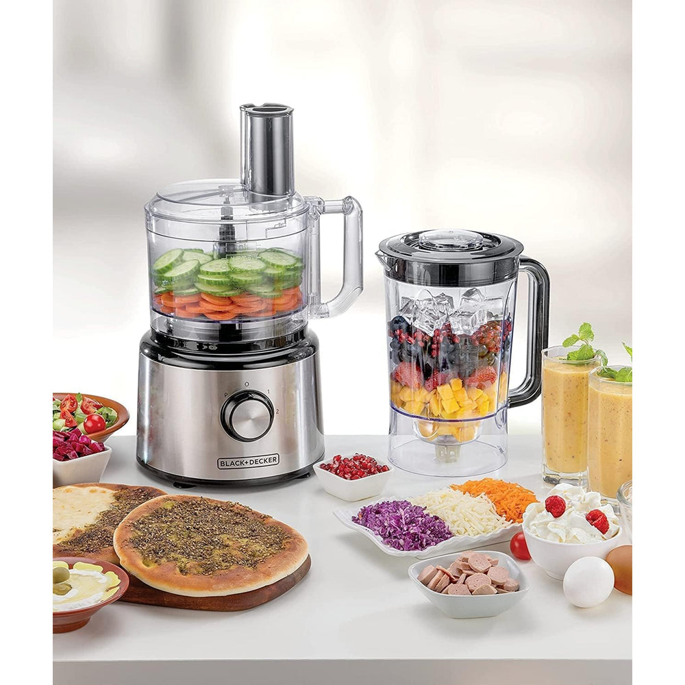 BLACK+DECKER FX760SB-B5 Food Processor 750W