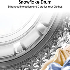 Hisense Front Load Washing Machine 8KG – 1200RPM, Steam Care 15 Programs WFPV8012EMT