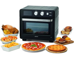 Kenwood MOA25 25L Air Fryer Oven, 2-in-1 Toaster Oven with Rotisserie, Black