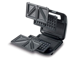 Kenwood SMM02 Sandwich Maker, Waffle Maker & Grill