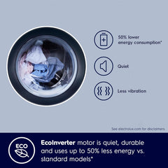 Electrolux Washer dryer 7/5 kg – Eco Inverter Motor 1200 RPM & Multiple Wash Programs EWW7024M3SB