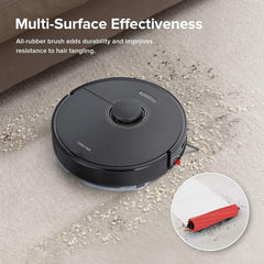 Roborock Q7 Max Robot Vacuum Cleaner with Mop, 4200Pa Strong Suction, Lidar Navigation, Multi-Level Mapping, No-Go&No-Mop Zones, 180mins Runtime, Works with Alexa, Perfect for Pet Hair(Black)