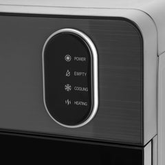 Geepas Water Dispenser – Hot Cold & Normal 3 Taps Fast Cooling Child Lock GWD17037 (Grey)