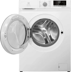 Electrolux 7KG Freestanding Washing Machine, 15 Programs, Fully Automatic, 5 Star Energy Efficiency, BLDC Inverter Motor, 1200RPM, LED Indicator, Hygiene Care & Tub Clean, EWF7028M6WA, White