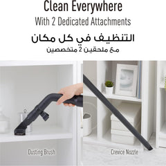 Panasonic Bagless Vacuum Cleaner 1600W 2.2L Power AirCyclone 5-Layer Filtration MC-CL601AE47
