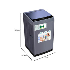 Star Track 8KG Top Load Fully Automatic Washing Machine with Inverter Technology & Digital Control SW-800ATT1-SK(T) (GRAY)