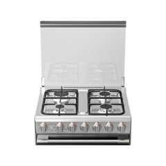 Toshiba Freestanding Gas Cooker 60x60cm 4 Burners Auto Ignition RB2-60G4GE (Stainless Steel)
