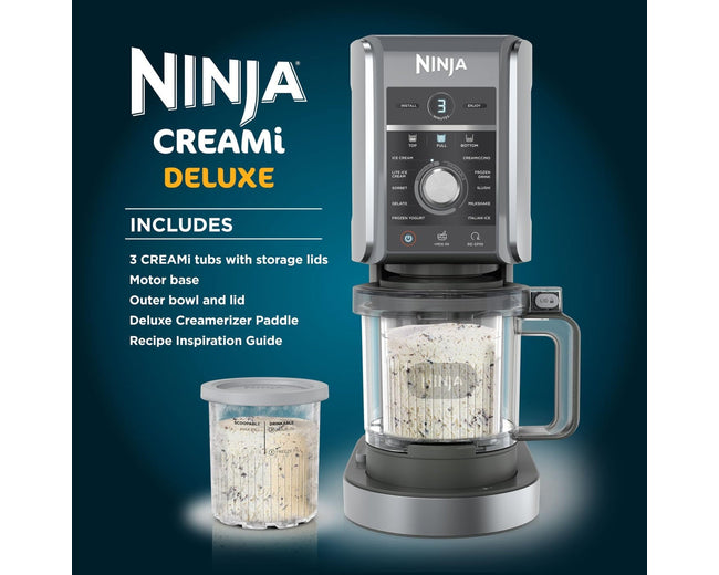 Ninja NC501ME CREAMi Deluxe Ice Cream Maker