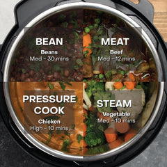Nutricook Smart Pot 2, 8 Liters, 9 In 1 Electric Pressure Cooker, Steamer, Sauté Pot, Yogurt Maker & More, 12 Programs With New Lid