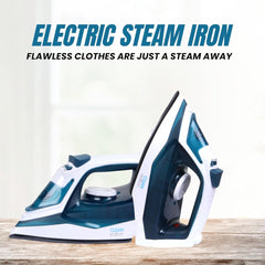 CLEAN Edition Steam Iron 2200W – Spray Function Ceramic Soleplate Adjustable Steam Self Clean