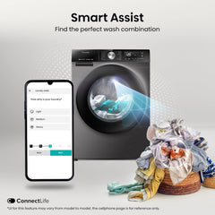 Hisense 10/6 kg Washer Dryer – 1400 RPM Inverter Motor Steam Refresh Smart WiFi WD3S1043BT