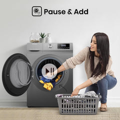 Hisense 10kg Front Load Washing Machine – Inverter Motor Steam Care Quick Wash WFQY1014EVJMT