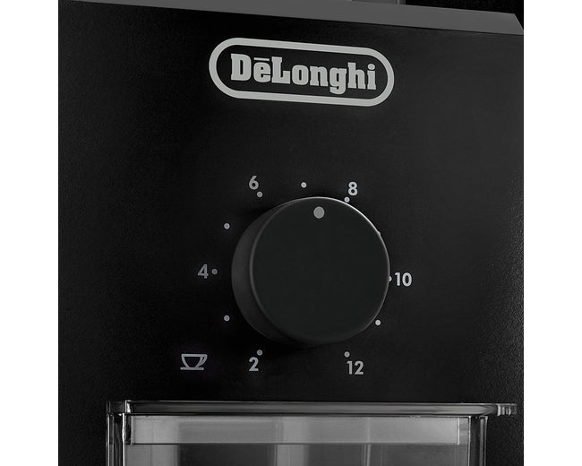 De'Longhi KG79 burr coffee grinder - control dial