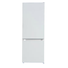 Benavent Bottom Freezer Refrigerator 262L Electronic Control Glass Shelves Interior Light CBME17655ELW (White)