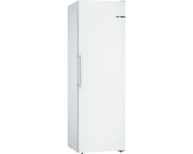 Bosch GSN36VW31U Serie 4 Upright Freezer, 255L Gross / 242L Net, Total No Frost, White