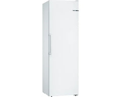 Bosch GSN36VW31U Serie 4 Upright Freezer, 255L Gross / 242L Net, Total No Frost, White