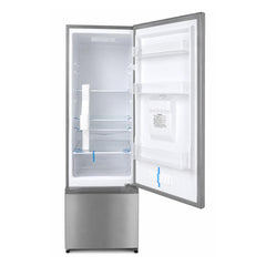 OSCAR Double Door Refrigerator 290L Frost Cooling Adjustable Shelves Freezer Compartment OSC-M290D (Silver Finish)