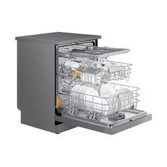 Samsung Freestanding Dishwasher with Energy Efficiency and WaterJet Clean DW60DG790FSLGU
