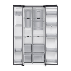Samsung 614L AI Side by Side Refrigerator RS90F66B1FA