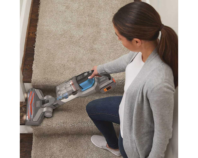 BLACK+DECKER BHFEV362D 36V cordless stick vacuum - alternate angle