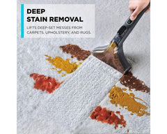 BLACK+DECKER BHSC600C-B5 spot cleaner - product in use