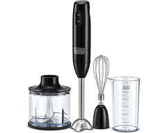 BLACK+DECKER HB600-B5 Hand Blender 600W with Chopping Bowl
