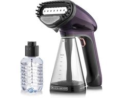 BLACK+DECKER HST1500-B5 handheld garment steamer - product in use