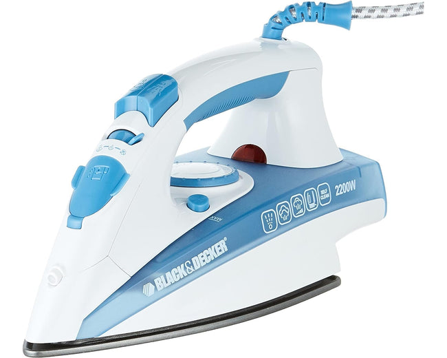 BLACK+DECKER X2000-B5 steam iron - alternate angle