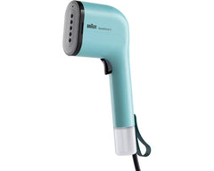 Braun QuickStyle 3 GS3013GR handheld steamer - product in use
