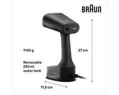 Braun QuickStyle 7 GS7077BK handheld steamer - feature detail